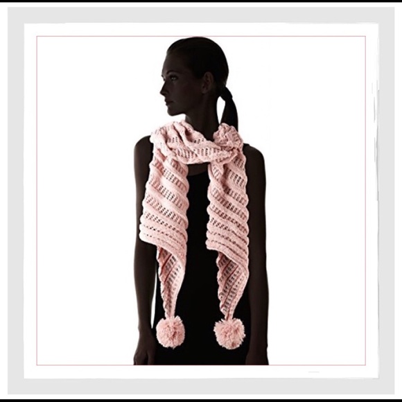 New Blush Betsey Johnson 'Wrap It Up' Scarf - Picture 2 of 4